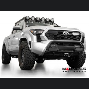 Toyota Tacoma Front Winch Bumper - Stealth Center Mount With Top Hoop - Addictive Desert Designs